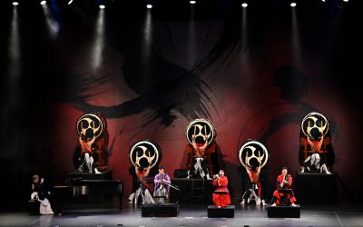 Compañía japonesa de taiko inicia la temporada a todo ritmo