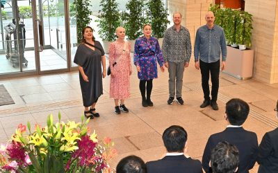 Rajaton visita la Asociación Min-On en Tokio