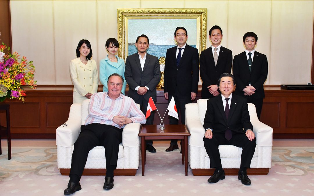 Visite de l’Ambassadeur du Pérou à la Maison de la Culture Min-On 13 mars 2019