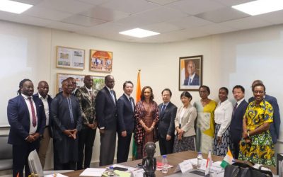 Visite de la délégation de Min-On en Côte d’Ivoire — Signature d’un protocole d’accord pour la promotion des échanges culturels —