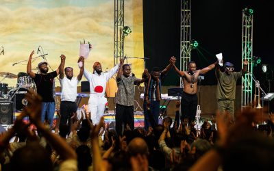 Santrofi, un groupe ghanéen de highlife, achève sa deuxième tournée Min-On au Japon