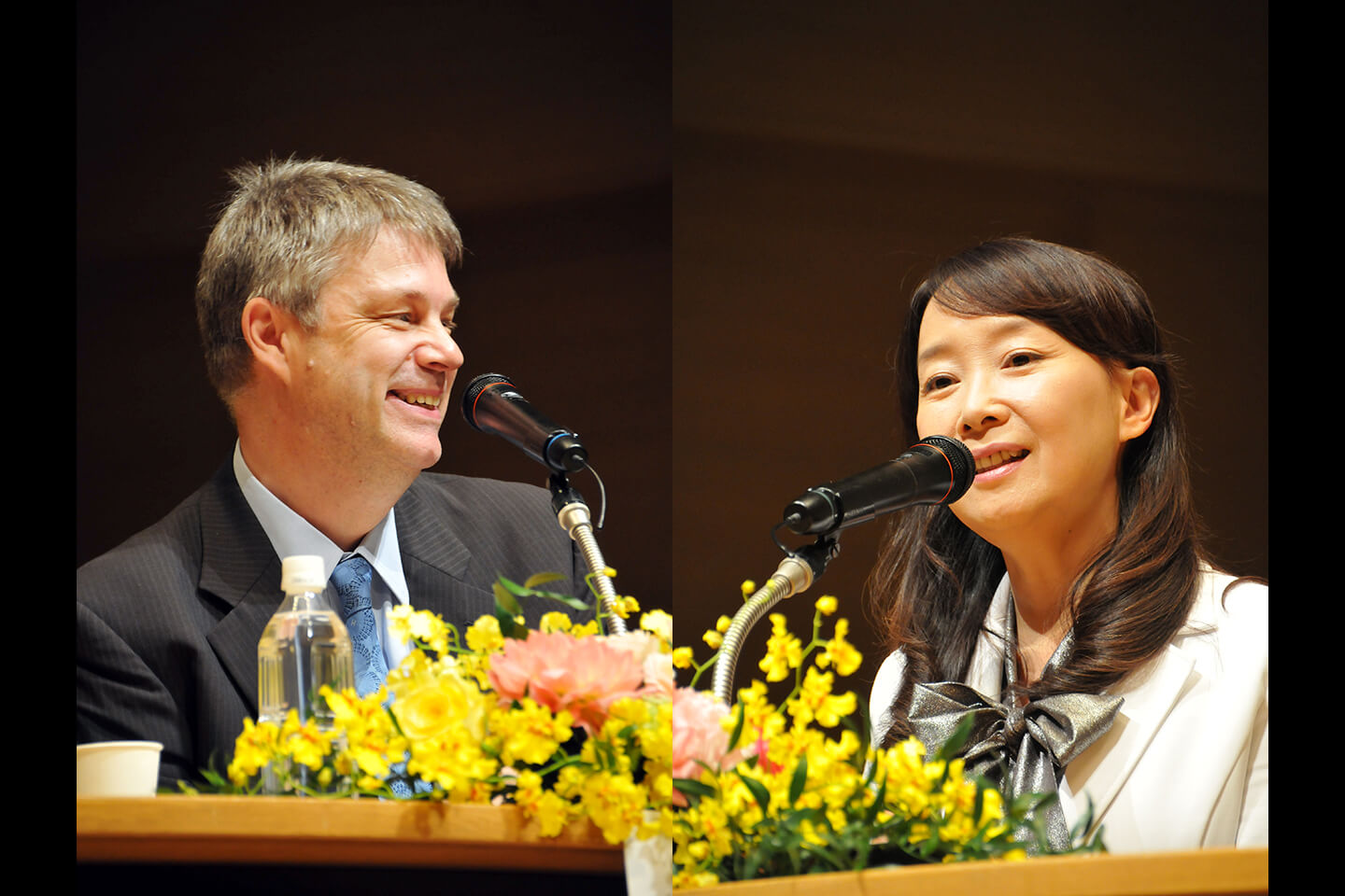 Dr. Olivier Urbain and Dr. Agnes Chan