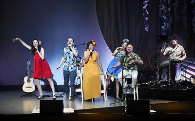브라질에서 ‘올지나리우스’(일행 7명)가 일본을 방문해 공연을 개최