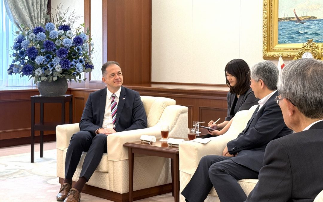 주일 폴란드 대사, 민음 문화센터 방문