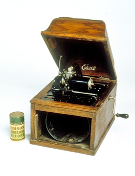 Cylinder Phonograph Edison Ambelora Model