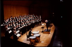 The Royal Swedish Men's Choir (Orphei Drängar) in 1984