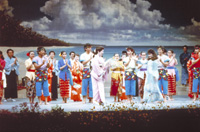 Kikunokai  Malaysian Dancers  Exchange in 1988