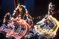 The Ramon Obusan Folkloric Dance Troupe of the Philippines in 1990