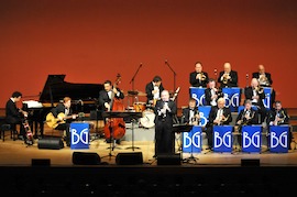 Benny Goodman Orchestra Swings Into Town