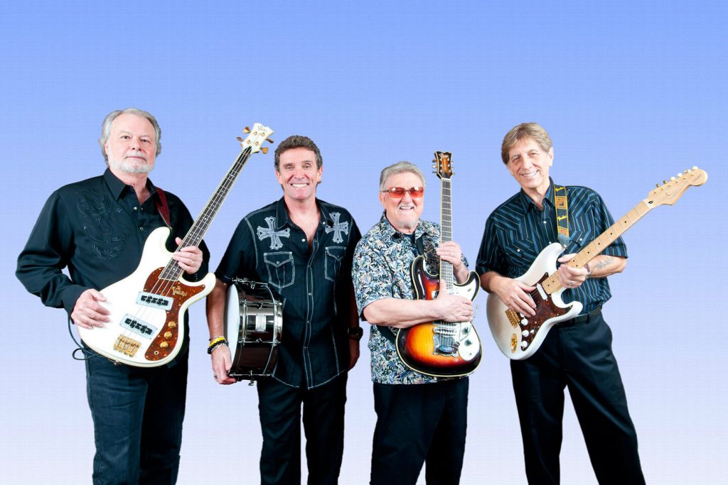 The Ventures during the 2012 Japan tour