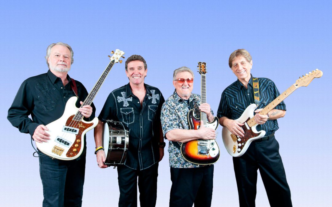 The Ventures during the 2012 Japan tour