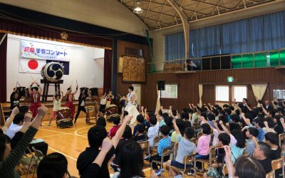 Japan Marvelous Drummers Min-On School Concerts Held in Fukuoka, Saga and Kumamoto Prefectures