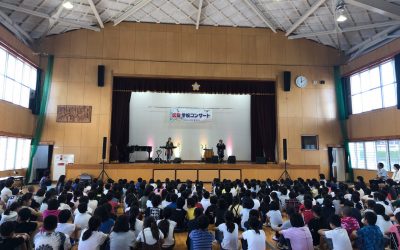 School Concerts by Duo Viento Held in Fukuoka and Oita Prefectures from May 27 – 30