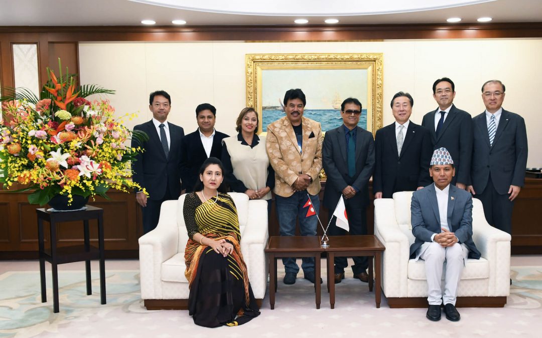 Nepalese ambassador, cultural delegation calls on Min-On