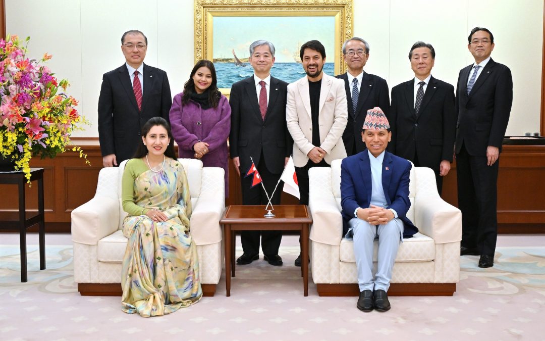 Nepali ambassador calls on Min-On