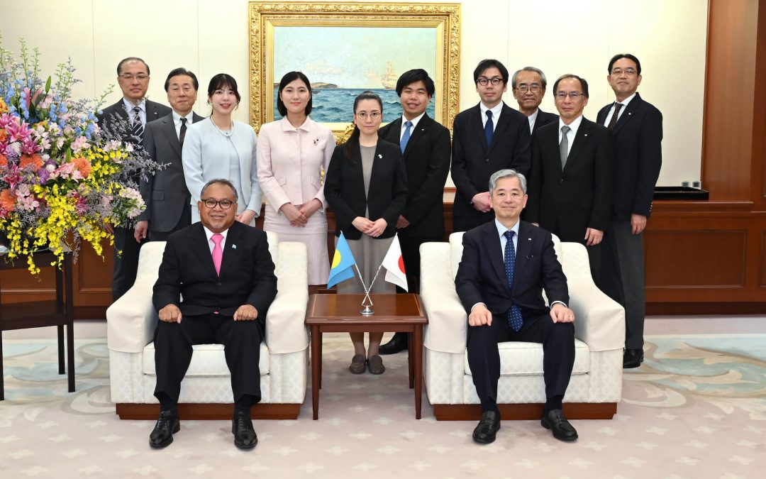 Palaun ambassador calls on Min-On