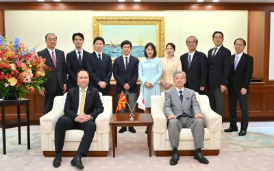 Chargé d’Affaires ad interim of North Macedonia visits Min-On
