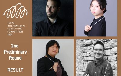 Results of the Second Preliminary Round: Tokyo International Conducting Competition 2024