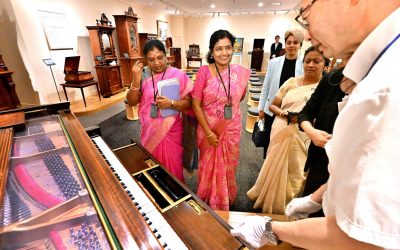 Soka Ikeda College of Arts and Science for Women Delegation visits Min-On from India