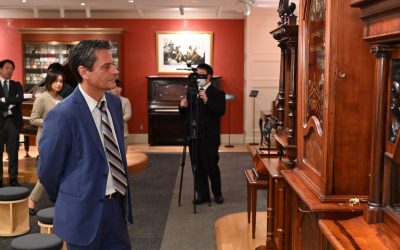 Senior North Macedonia envoy visits Min-On