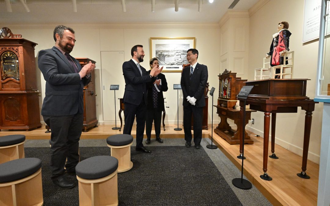 Albanian ambassador, first secretary visit Min-On