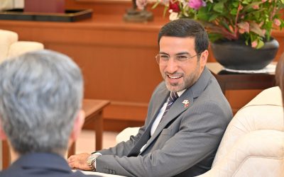Qatari ambassador visits Min-On