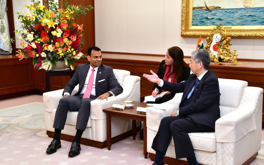 Senior Indian envoys visits Min-On