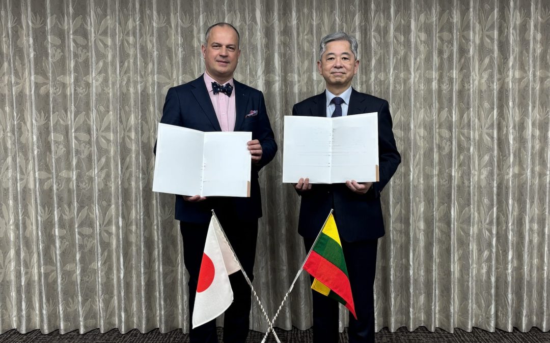 Lithuanian Chamber Orchestra Visits Min-On, Memorandum of Understanding Signed