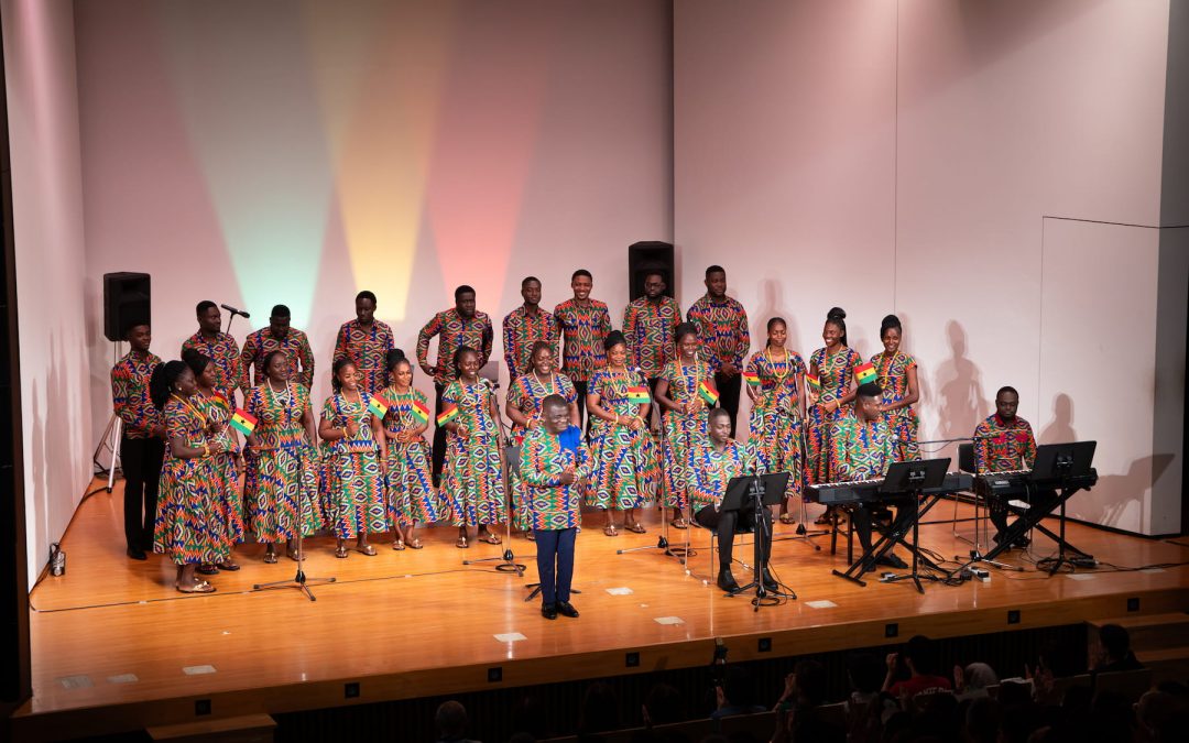 Winneba Youth Choir of Ghana Performs “Ghana’s Reset Through Youth, Culture, and Harmony” in Tokyo