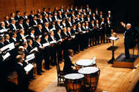 The Royal Swedish Men's Choir (Orphei Drängar) in 1984